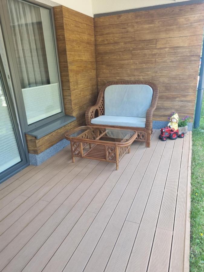 Mielno Enklawa Apartament Przy Plazy Bagian luar foto