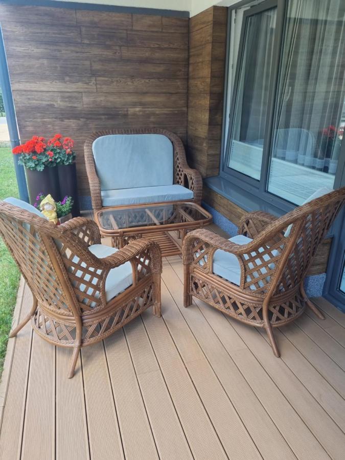 Mielno Enklawa Apartament Przy Plazy Bagian luar foto